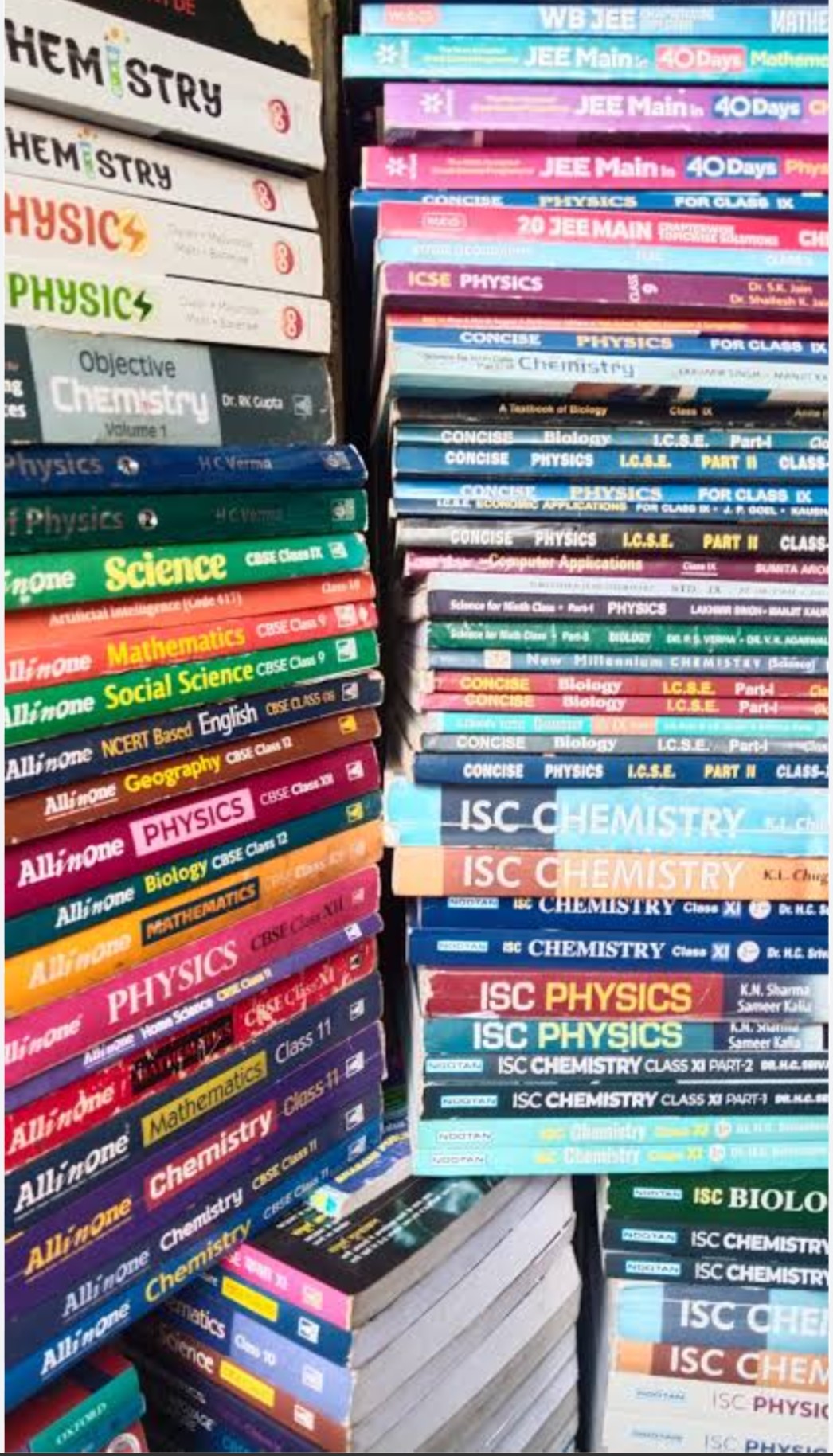 Used books' photos